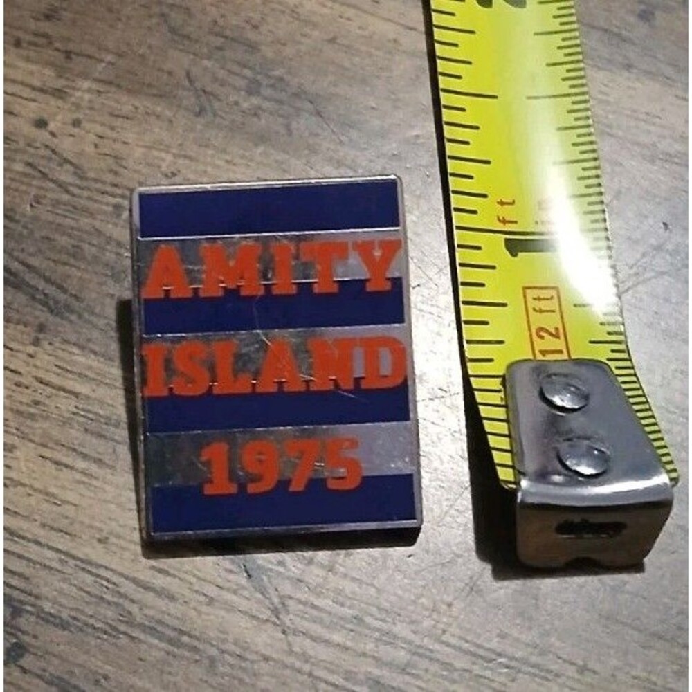 Vintage Universal Studios Amity Island Pin 1975